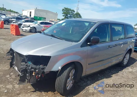 2016 Dodge Caravan American Value Pkg from USA, damaged, VIN 2C4RDGBG2GR400950